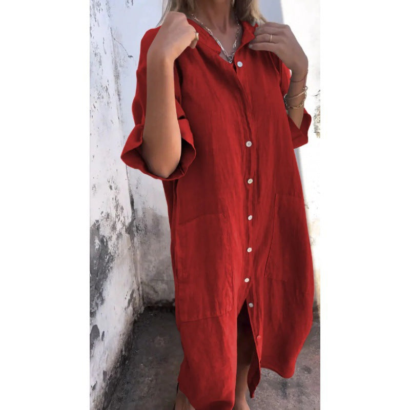 RUBY - CASUAL LONG DRESS | 50% OFF!